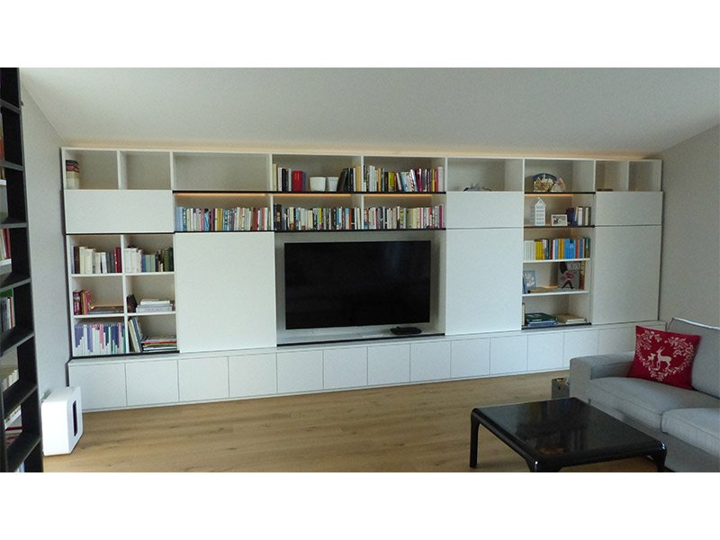 Wohnzimmerschrank mit TV-Fach von Tischlerei Marks und Marks Wohnzimmerschrank mit TV-Fach von Tischlerei Marks und Marks