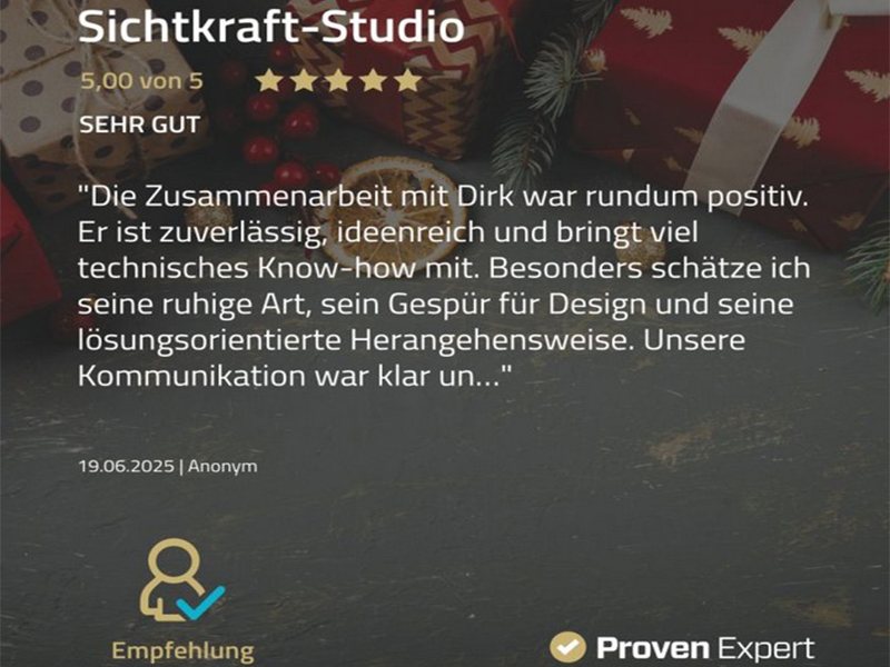 Sichtkraft Studio Dirk Grünner aus Hamburg Sichtkraft Studio Dirk Grünner aus Hamburg