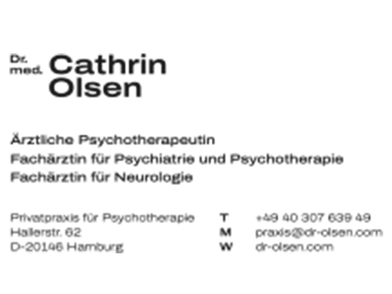 Dr. med. Cathrin Olsen aus Hamburg