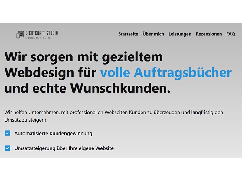 Sichtkraft Studio aus Hamburg