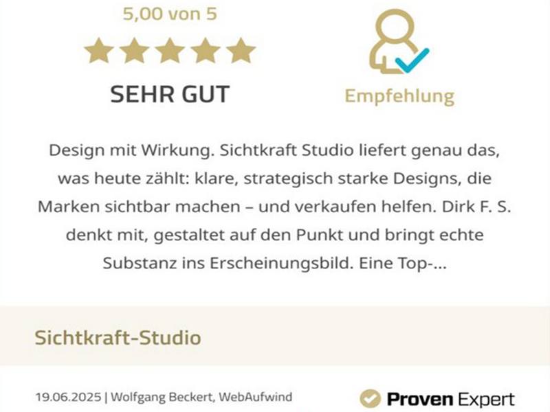 Sichtkraft Studio aus Hamburg