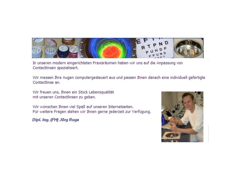 Ruge Contactlinsen-Praxis aus Hamburg