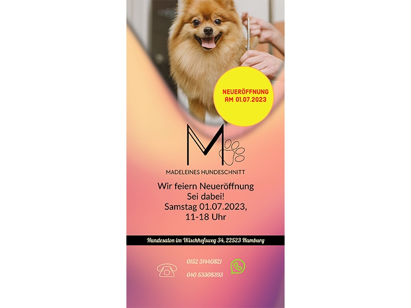 Madeleines Hundeschnitt aus Hamburg