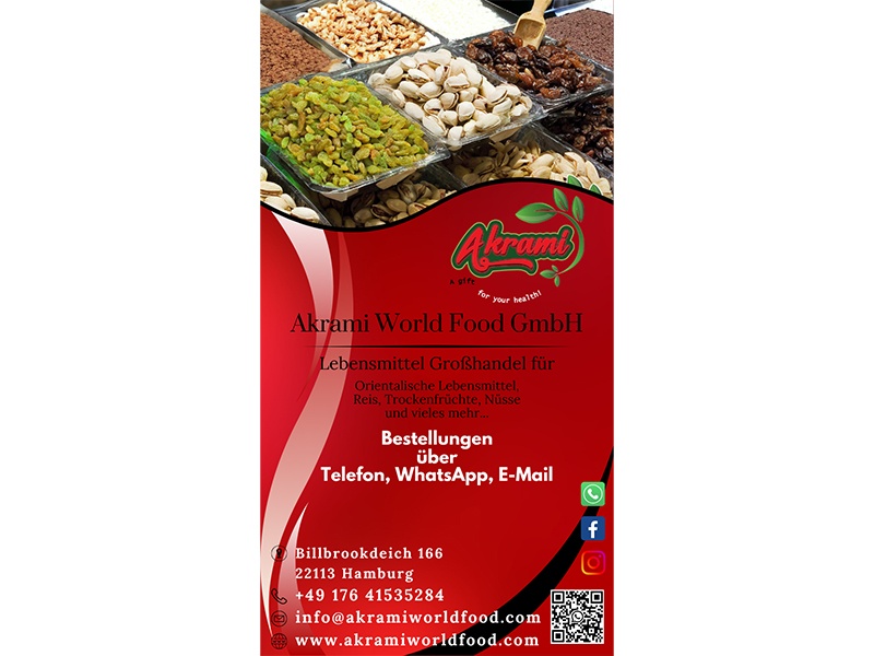 Akrami World Food GmbH aus Hamburg