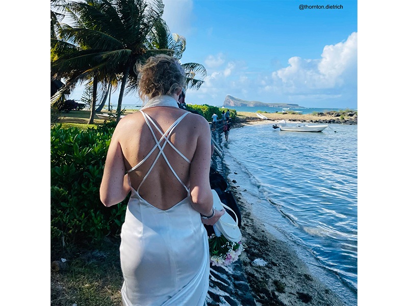 Etwas Blaues Brautkleid Schneiderei