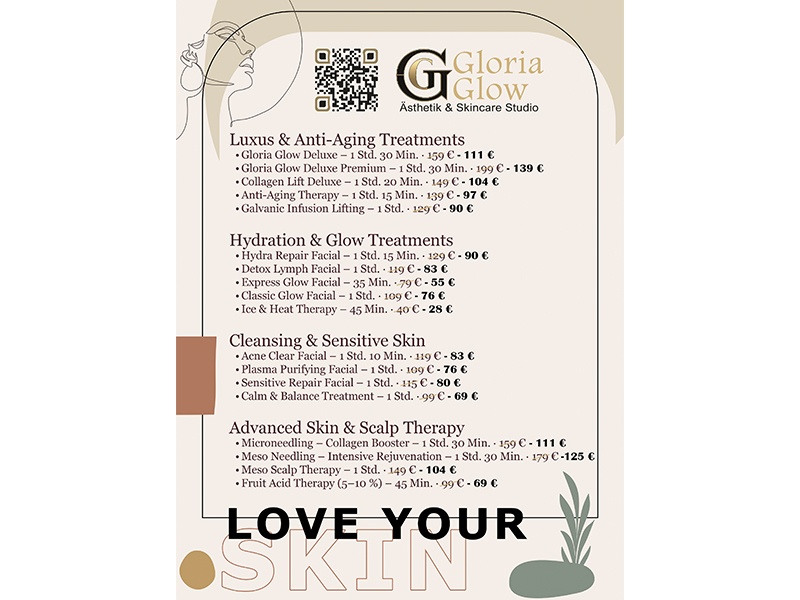 Gloria Glow Ästhetik & Skincare aus Hamburg