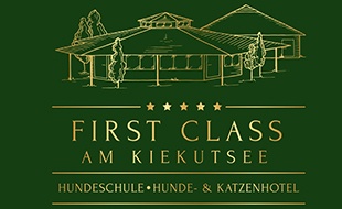 Hundeschule & Hunde- und Katzenhotel FIRST CLASS am Kiekutsee R. Lütjohann Tierpension in Flensburg - Logo
