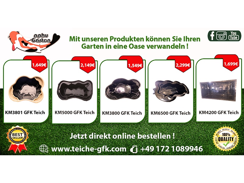 Gfk Gartenteiche aus Lüneburg