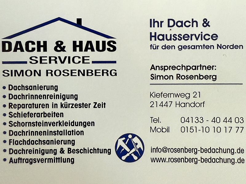Dach & Hausservice Simon Rosenberg aus Handorf