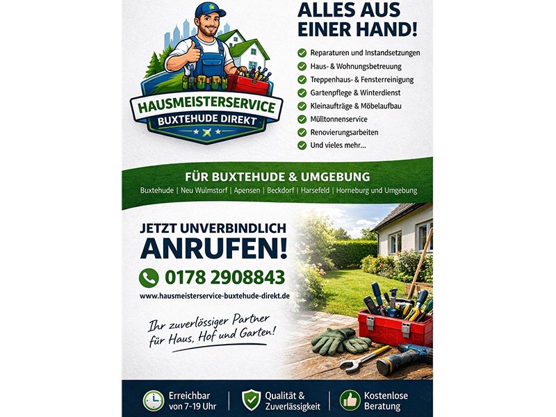 Hausmeisterservice Buxtehude aus Neu Wulmstorf