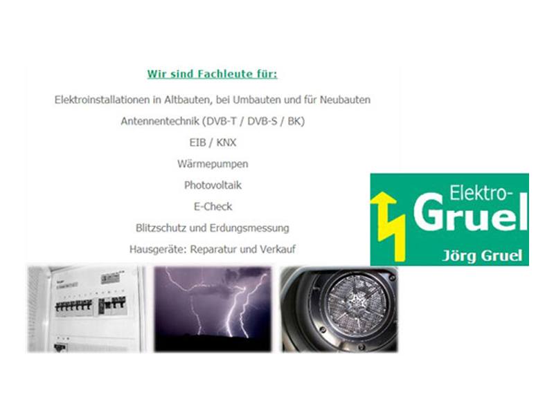 Elektro Gruel Inh. Jörg Gruel in Egestorf in der Nordheide - Logo