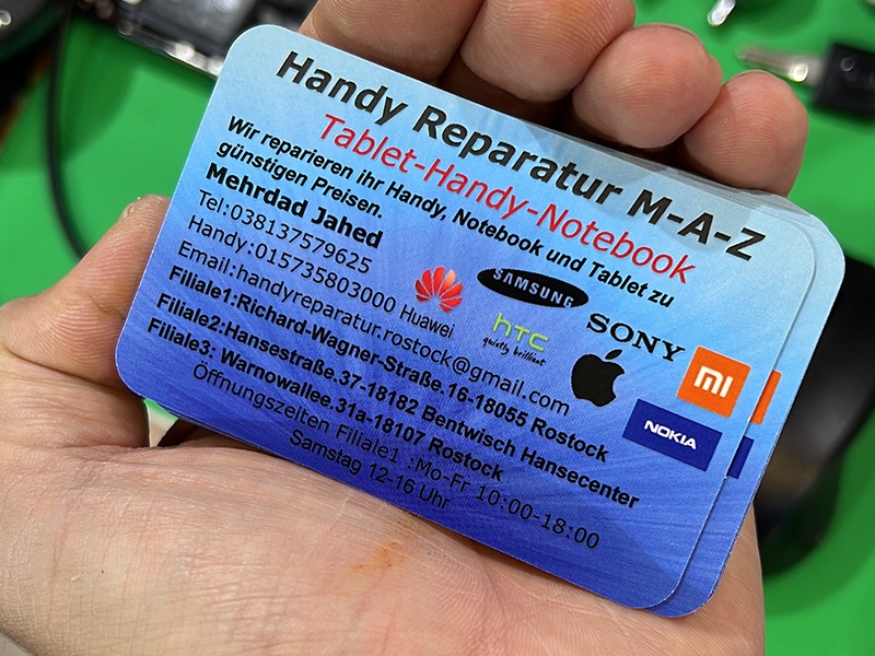 Handy Reparatur M-A-Z aus Rostock