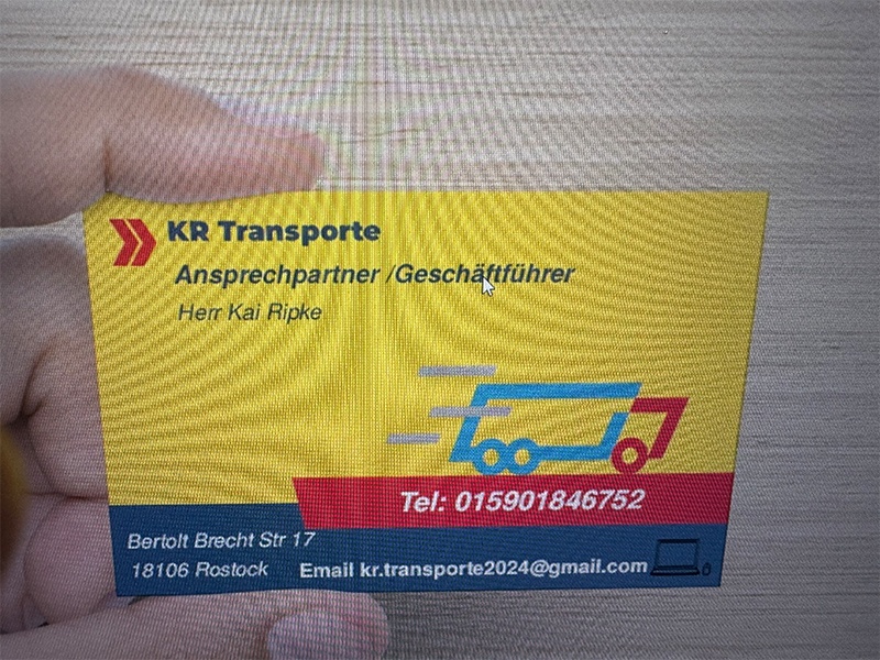 KR Transporte aus Rostock
