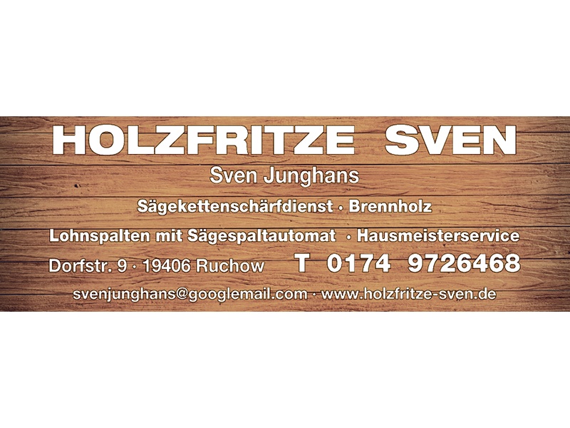 HOLZFRITZE-SVEN aus Mustin