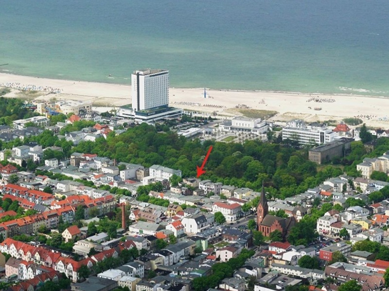 Kurpark-Oase Warnemünde Ostsee aus Rostock