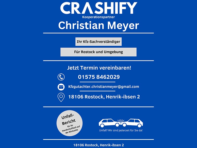 Kfz-Sachverständiger aus Rostock