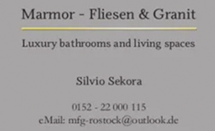 Marmor - Fliesen & Granit in Ziesendorf - Logo