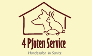 4 Pfoten Service Hundepflege in Sanitz bei Rostock - Logo