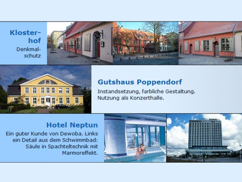 Dewoba GmbH Malereibetrieb in Satow bei Bad Doberan - Logo