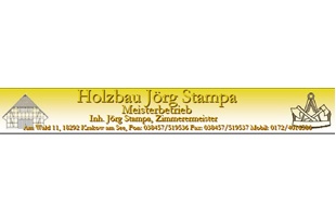 Holzbau Jörg Stampa Zimmerermeister in Krakow am See - Logo