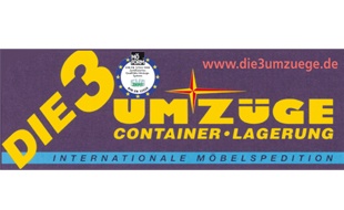 Möbelspedition DIE 3 Umzüge-Container-Lagerung in Dorf Mecklenburg - Logo
