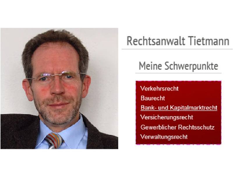 Rechtsanwalt Tietmann aus Schwerin