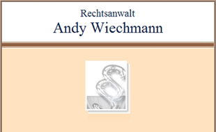 Wiechmann Andy Rechtsanwalt in Schwerin in Mecklenburg - Logo