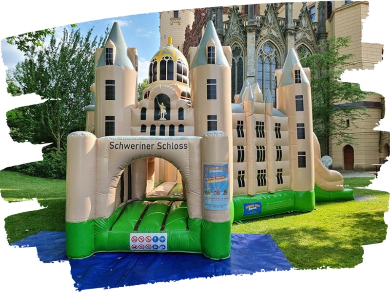 Hüpfburgen Verleih Schwerin in Schwerin in Mecklenburg - Logo