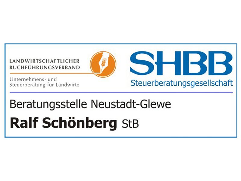 SHBB Steuerberatungsgesellschaft Ralf Schönberg in Neustadt Glewe - Logo SHBB Steuerberatungsgesellschaft Ralf Schönberg in Neustadt Glewe - Logo