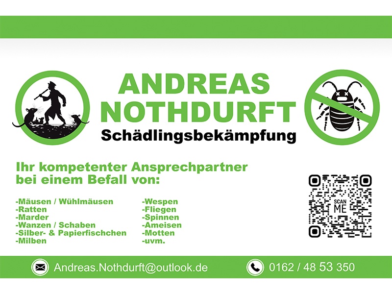 Andreas Nothdurft Schädlingsbekämpfung in Gadebusch - Logo