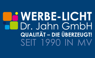 Werbe-Licht Dr. Jahn GmbH in Neubrandenburg - Logo