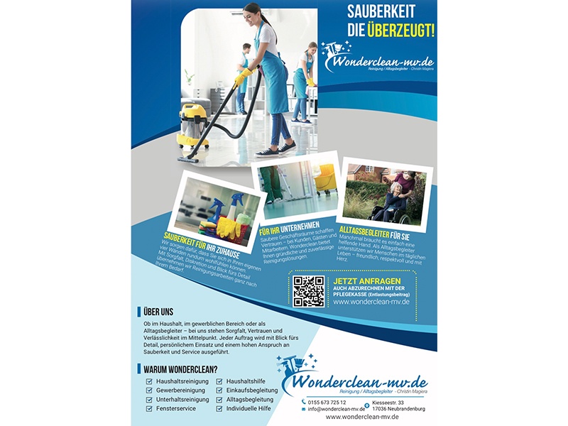 Wonderclean Reinigung und aus Neubrandenburg