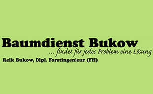 Baumdienst Bukow Dipl. Forsting / (FH) Reik Bukow in Neustrelitz - Logo