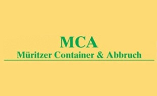 MCA Müritzer Container & Abbruch in Röbel Müritz - Logo