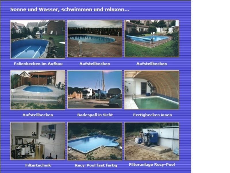 Pool Wellness Technik aus Gnevkow
