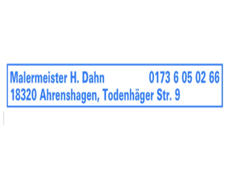 Holger Dahn aus Ahrenshagen-Daskow Holger Dahn aus Ahrenshagen-Daskow