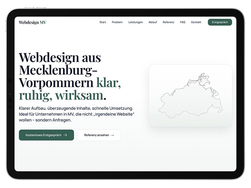 Webdesign MV Jonas Hahn aus Bartmannshagen