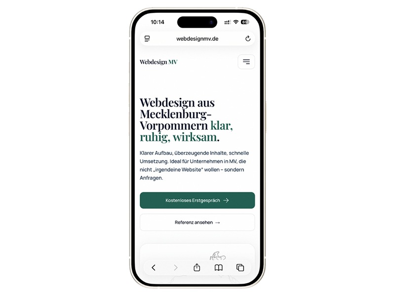 Webdesign MV Jonas Hahn aus Bartmannshagen