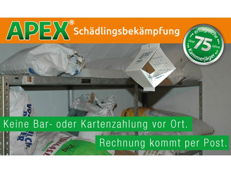 APEX Schädlingsbekämpfung aus Köln APEX Schädlingsbekämpfung aus Köln