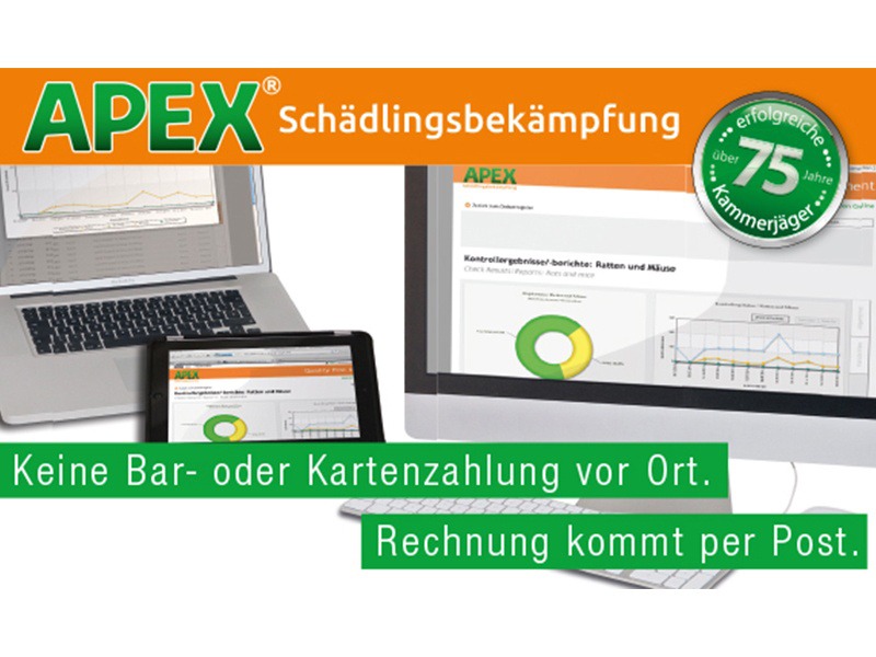 APEX Schädlingsbekämpfung aus Köln APEX Schädlingsbekämpfung aus Köln