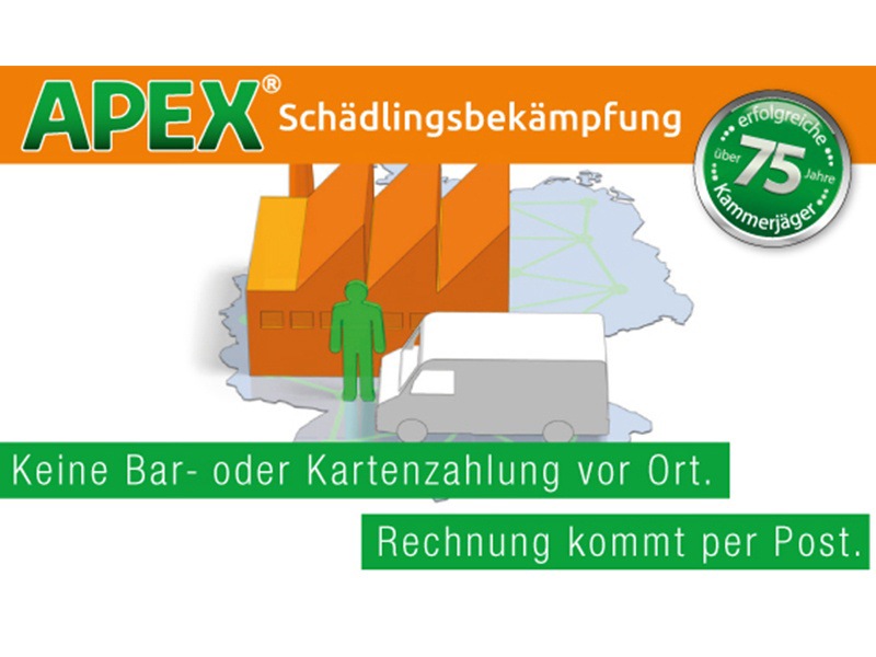 APEX Schädlingsbekämpfung aus Köln APEX Schädlingsbekämpfung aus Köln
