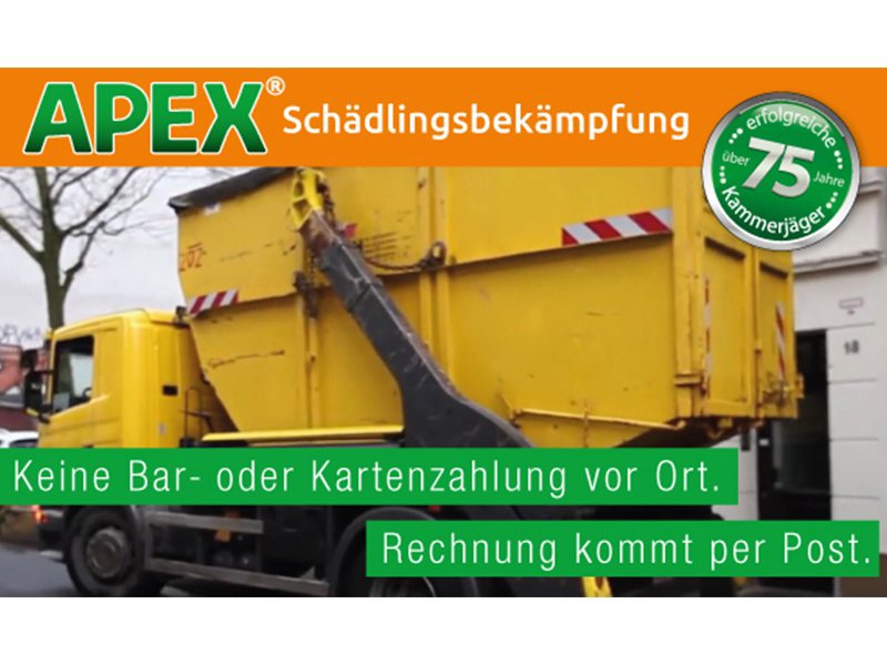 APEX Schädlingsbekämpfung aus Köln APEX Schädlingsbekämpfung aus Köln
