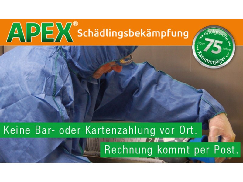 APEX Schädlingsbekämpfung aus Köln APEX Schädlingsbekämpfung aus Köln