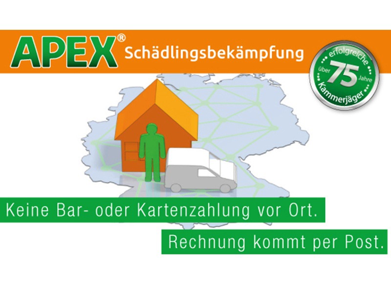 APEX Schädlingsbekämpfung aus Köln APEX Schädlingsbekämpfung aus Köln