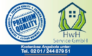 Haushaltsauflösungen, Wohnungsauflösungen u. Entrümpelungen HWH Service GmbH in Recklinghausen - Logo