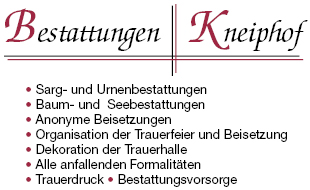 Bestattungen Kneiphof in Unna - Logo