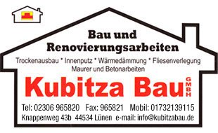 Kubitza Bau GmbH in Lünen - Logo
