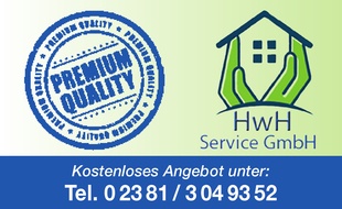 Haushaltsauflösungen, Wohnungsauflösungen u. Entrümpelungen HWH Service GmbH in Hamm an der Sieg - Logo