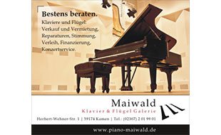 Maiwald Klaviere & Flügel im Konzerthaus in Dortmund - Logo