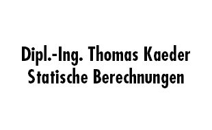 Kaeder, Thomas Dipl. Ing. Statikbüro in Dortmund - Logo